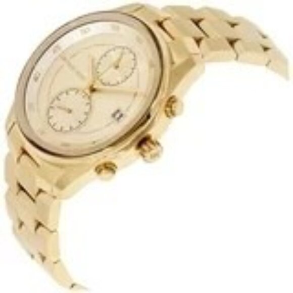Michael Kors Briar Analog Gold Dial Gold Steel Strap Watch For Women - M… - Picture 2 of 13